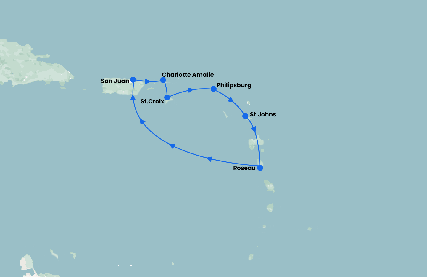 11 Night Southern Caribbean onboard Rhapsody of the Seas
